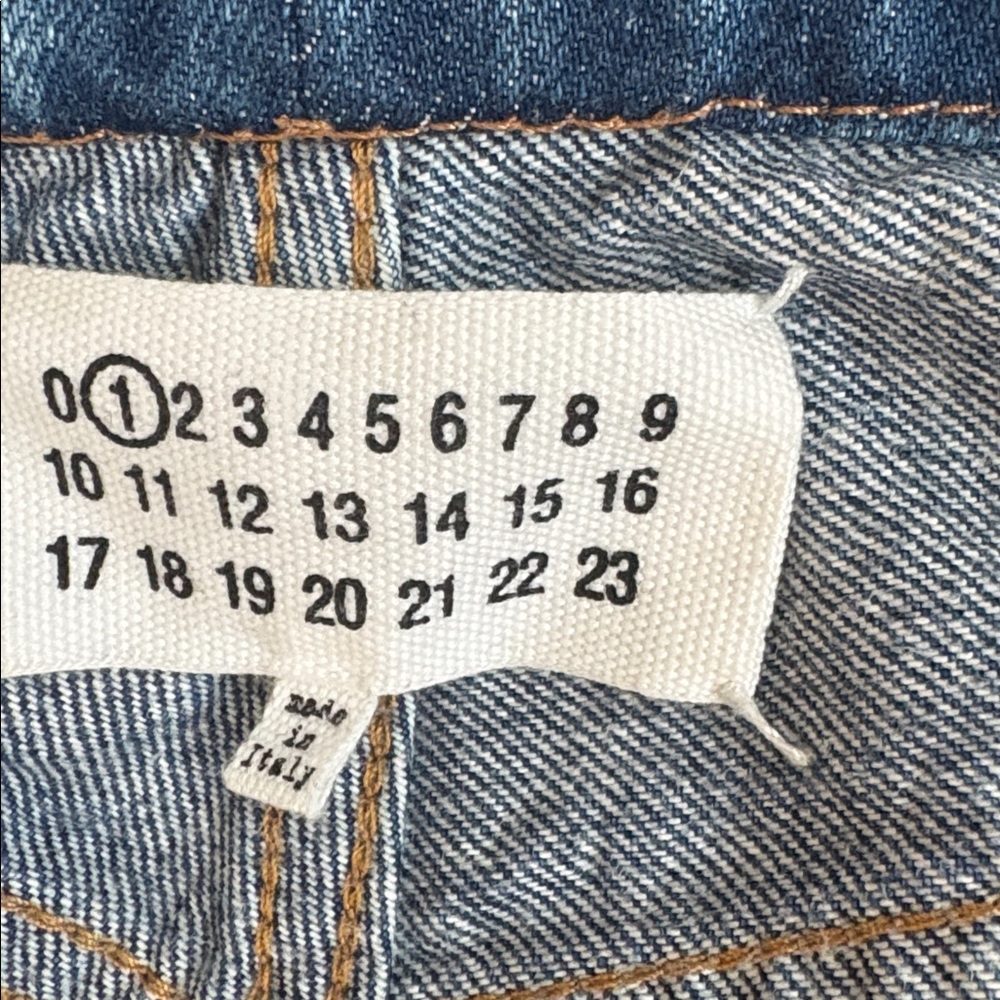 Maison Margiela Seam Distressed Jean size 38 - Picture 2 of 5